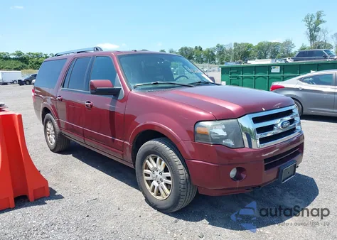 2012 Ford Expedition El Limited z USA, uszkodzony, nr VIN 1FMJK2A57CEF34782